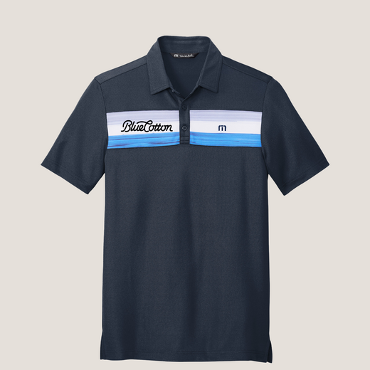 Sample image of TM1MU416 TravisMathew Cabana Chest Stripe Polo